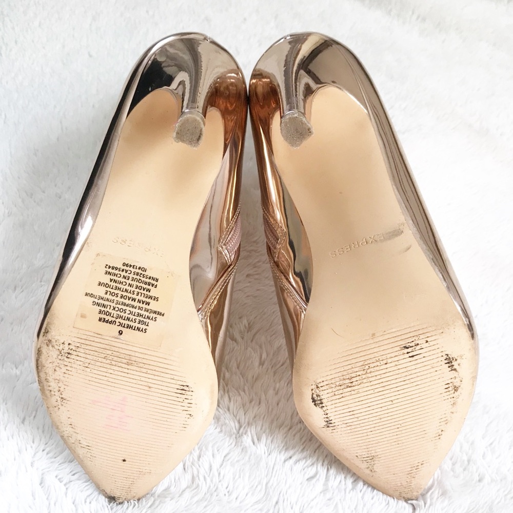 🌹Express Rose Gold Booties - Picture 7 of 8